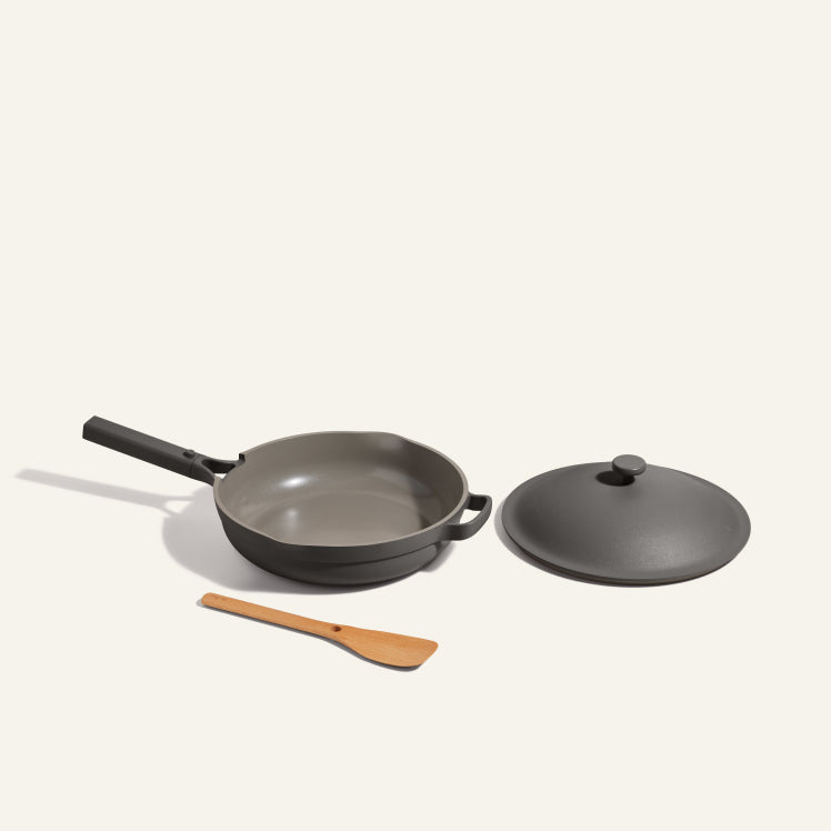 Black Large Always Pan plus nesting Beechwood Spatula