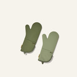 Green Hot Mitts