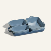 blue bakeware set