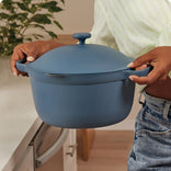 Storing a blue Perfect Pot